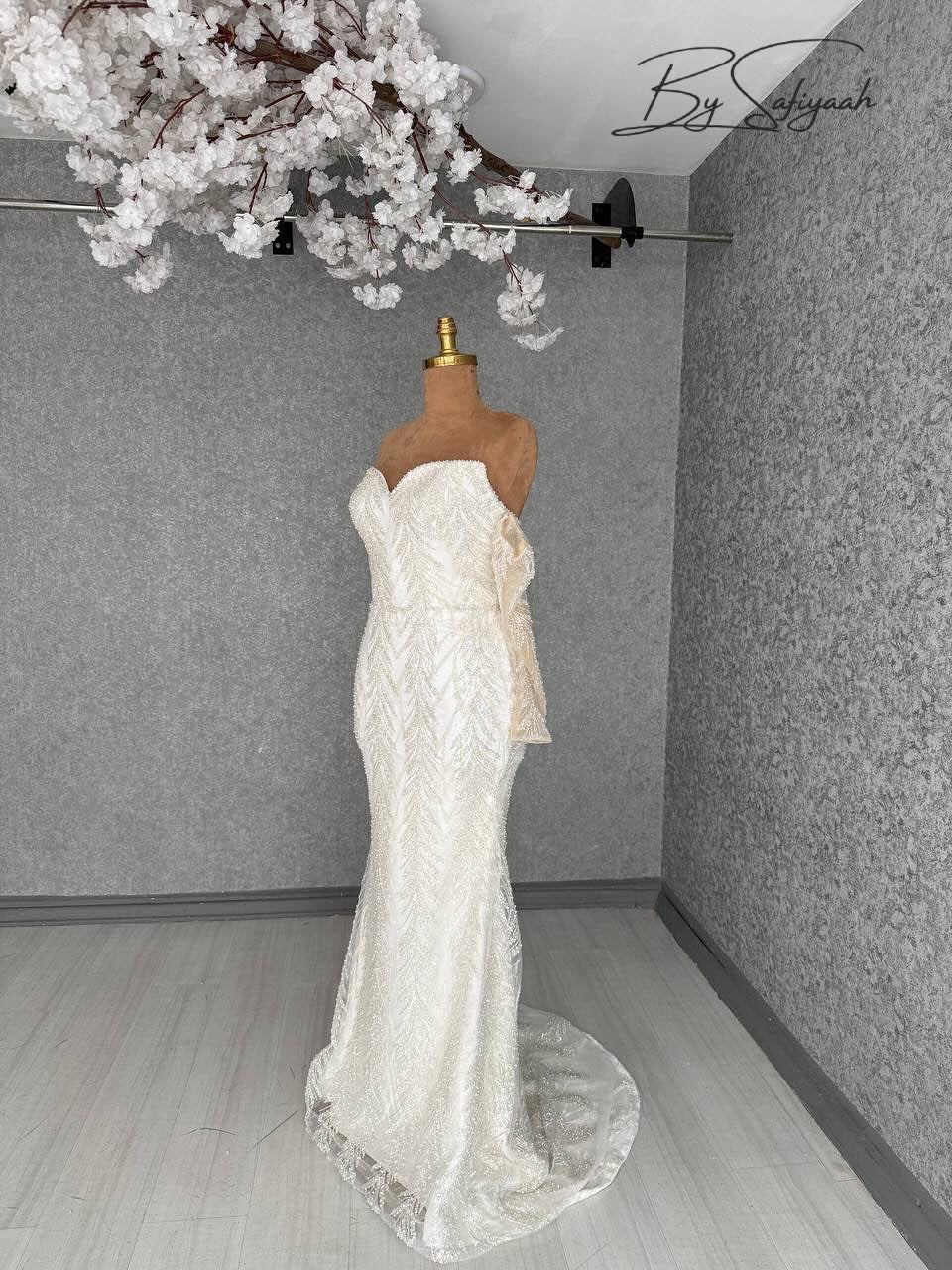 Off the Shoulder Wedding Dress